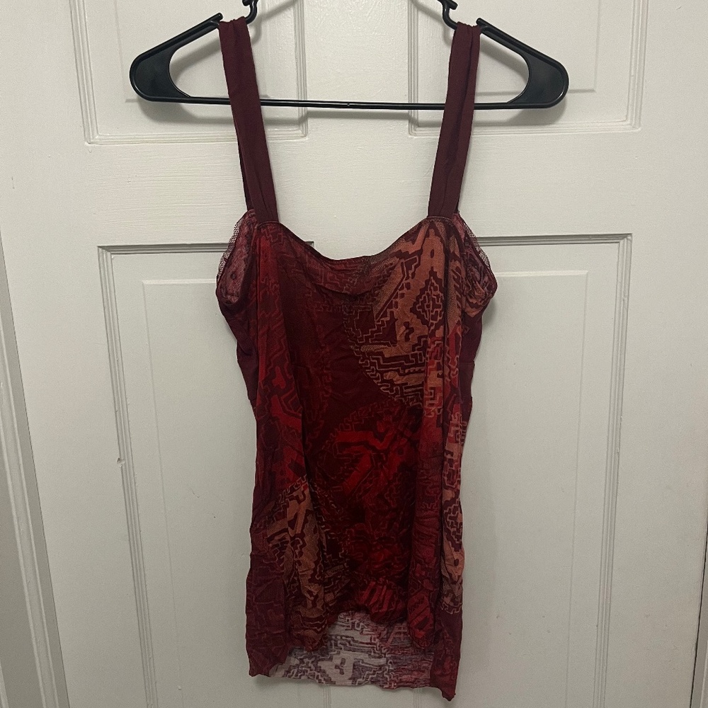 NWT Calvin Klein Jeans Boysenberry Top Size Small